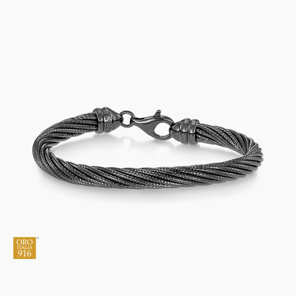 CAVO | Oro Italia 916 Yellow Gold Bangle GB86100626(7BLK) (22K Gold)