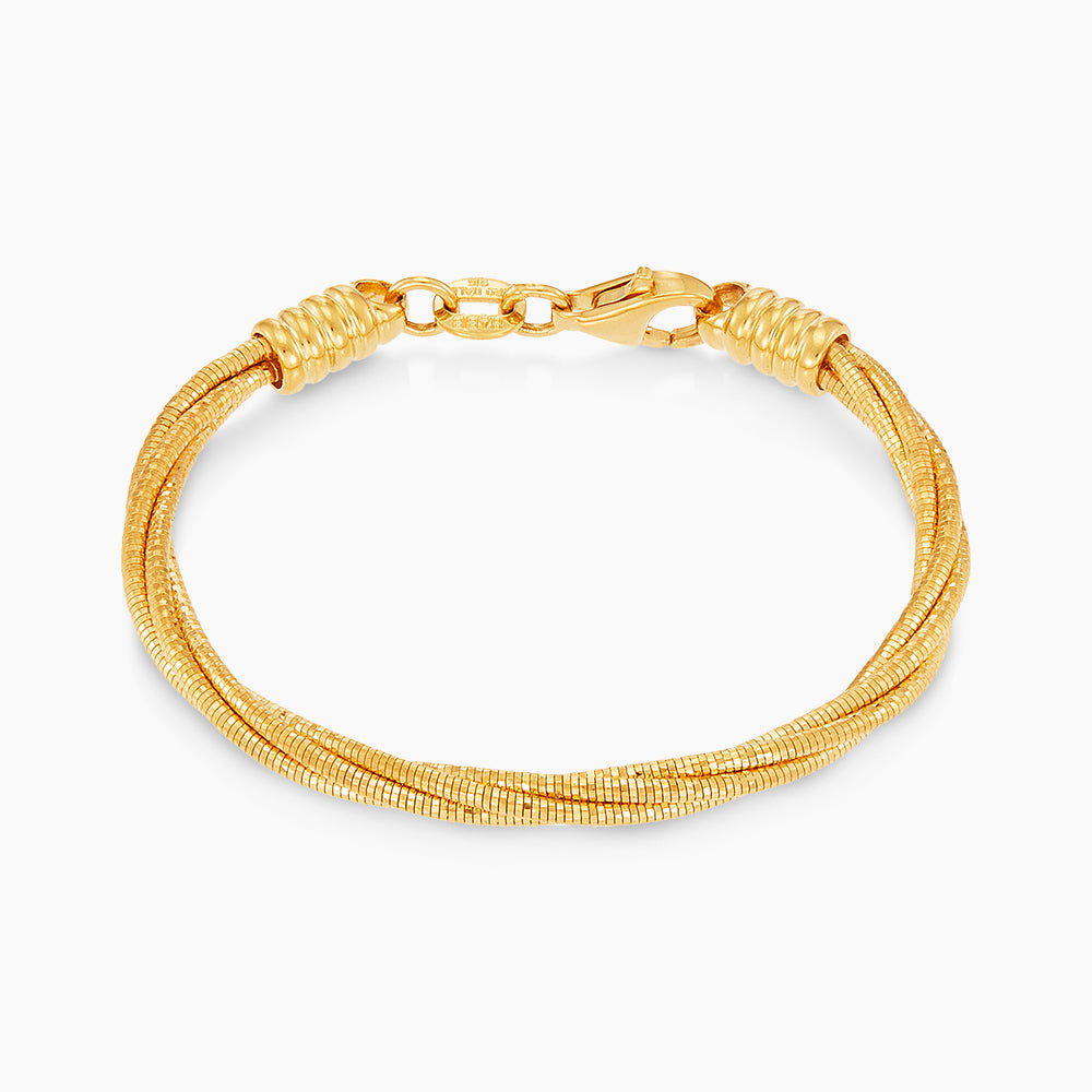 Oro Italia 916 Yellow Gold Bangle GB86101125(4Y)-BBY (for baby) (22K Gold)