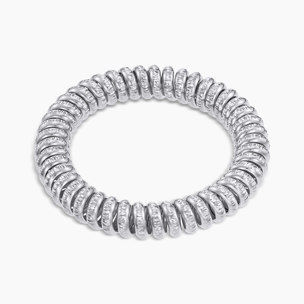 MILLI | Oro Italia 916 White Gold Bangle GB92090324(4W) (22K Gold)