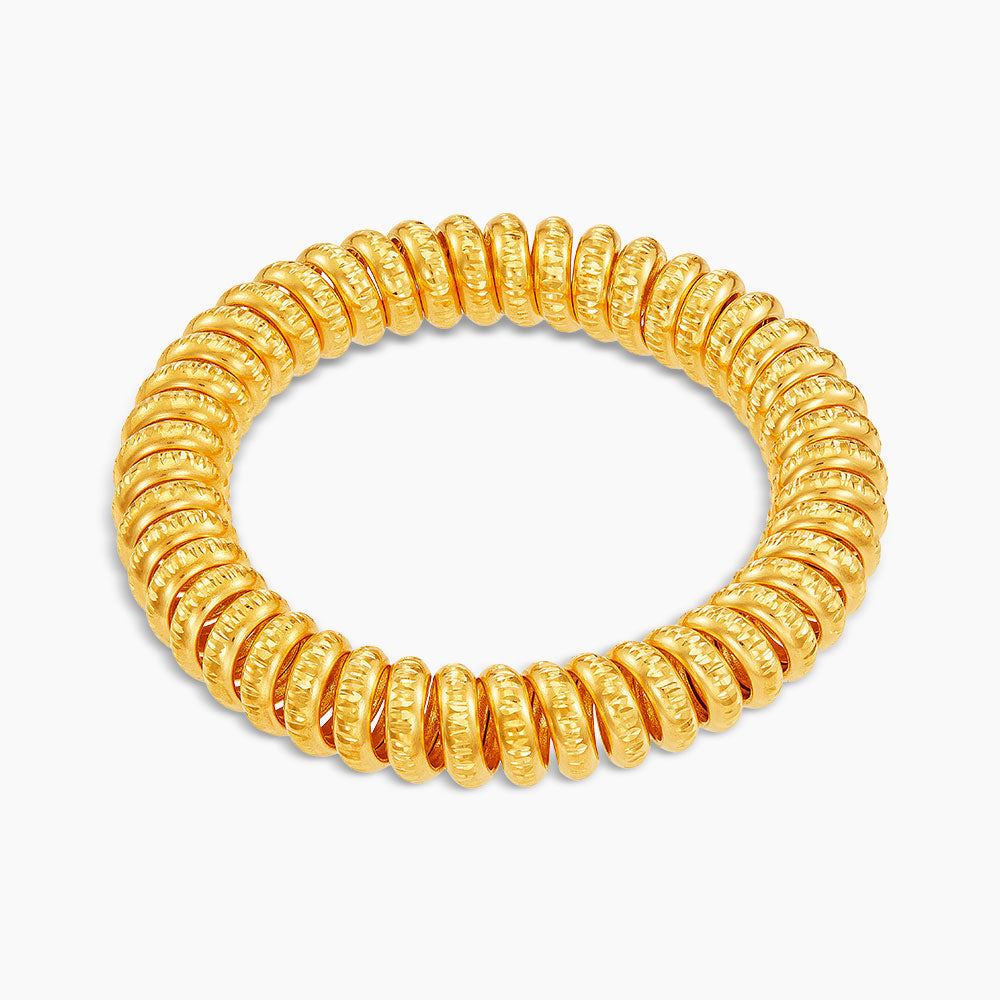 MILLI | Oro Italia 916 Yellow Gold Bangle GB92090324(4Y) (22K Gold)