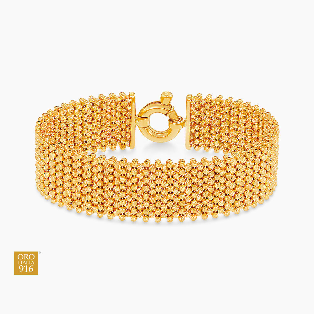 Oro Italia 916 Yellow Gold Bangle GB93750525(7Y) (22K Gold)