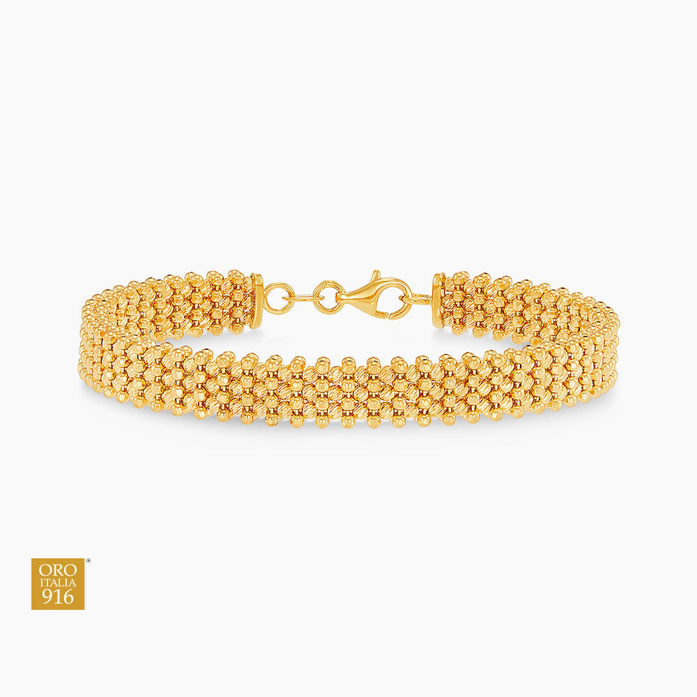 Oro Italia 916 Yellow Bangle GB93761125(3Y) (22K Gold)