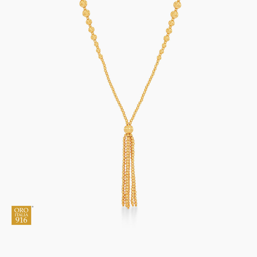 Oro Italia 916 Yellow Gold Necklace GC33231225 (22K Gold)