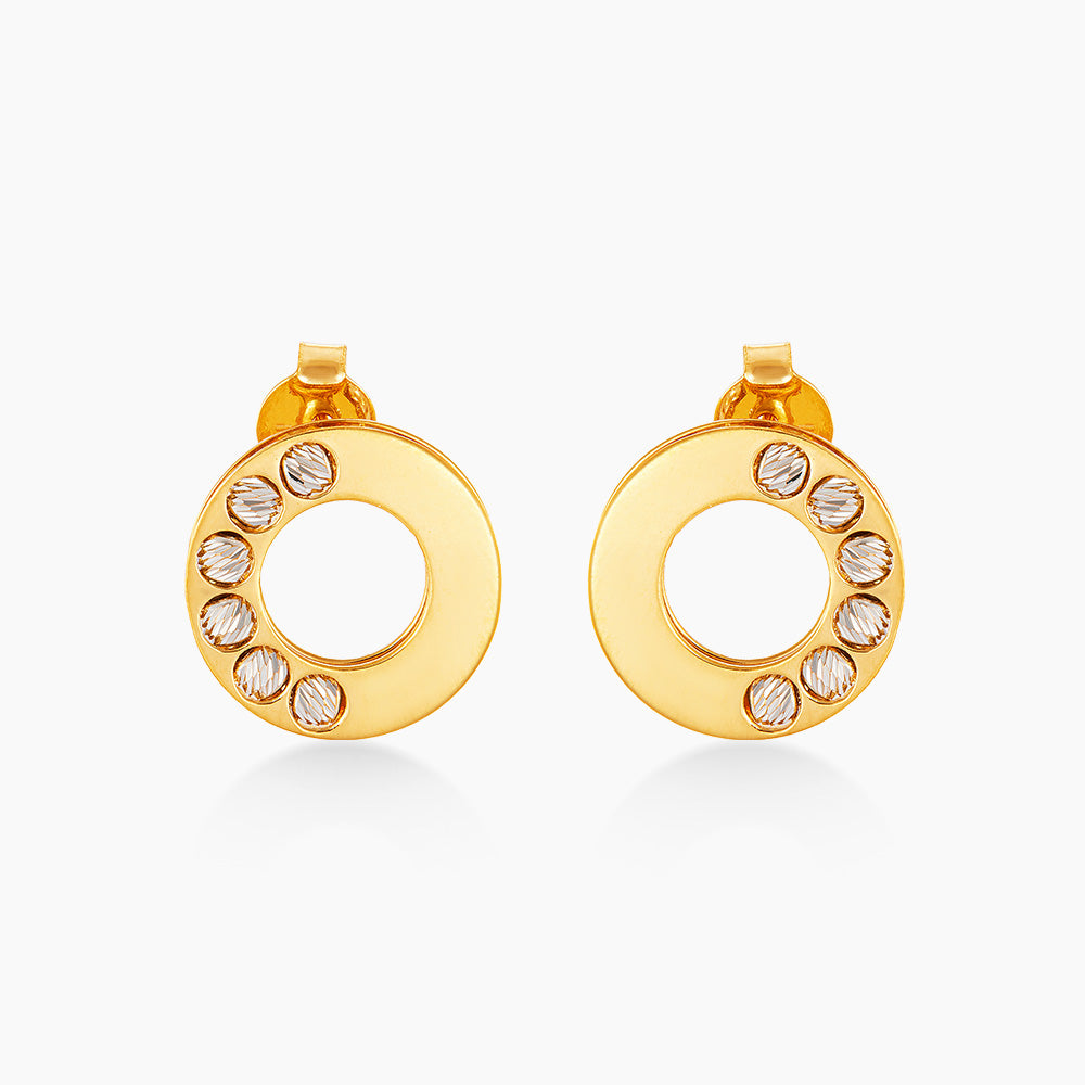 Oro Italia 916 Yellow and White Gold GE76051024(YW)-BI (22K Gold)