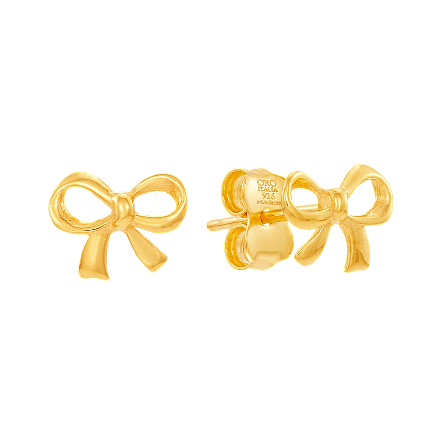 Oro Italia 916 Yellow Gold Earrings GE76500125 (22K Gold)