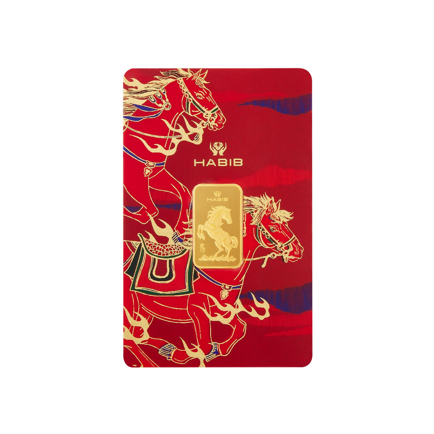 [Self-Pickup Only] HABIB 2026 Year of Horse | 5g 999.9 Gold Bar (Fiery Fortune)