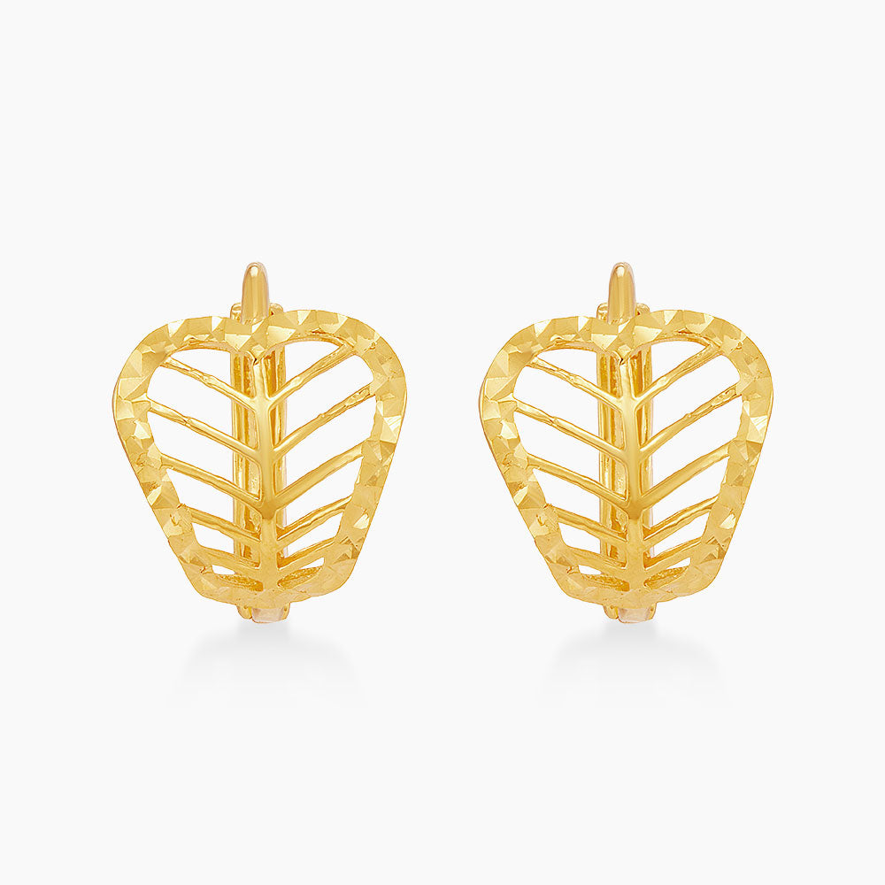 916/22K Yellow Gold Earrings 6300011Y