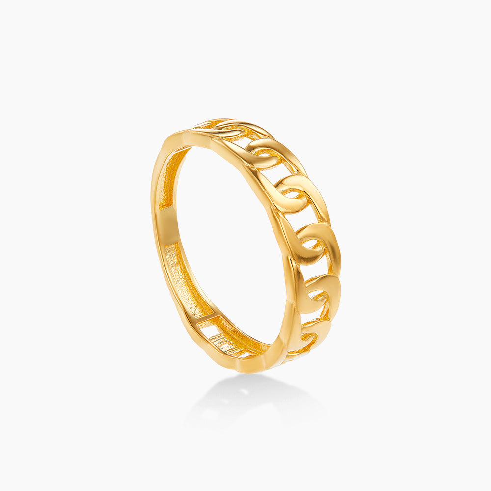 Oro Italia 916/22K Yellow Gold Ring GR44710121 (22K Gold)
