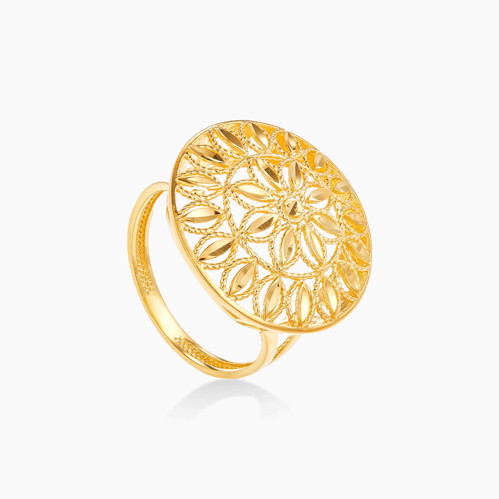 Oro Italia 916 Yellow Gold Ring GR44740121 (22K Gold)