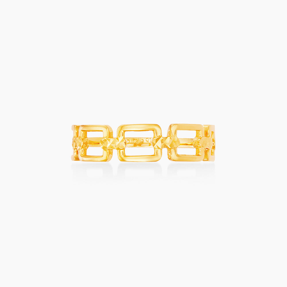 Oro Italia 916 Yellow Gold Ring GR44790321 (22K Gold)