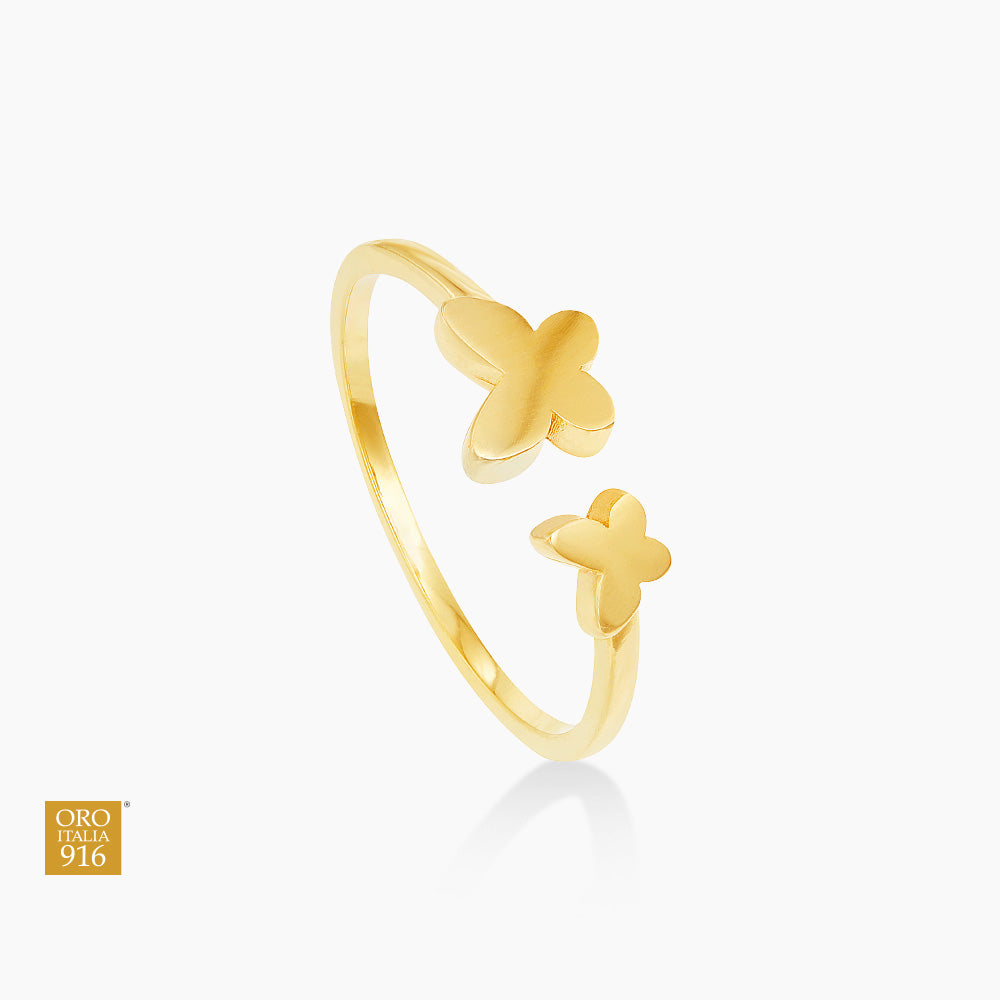 Oro Italia 916 Yellow Gold Ring GR46830821 (22K Gold)