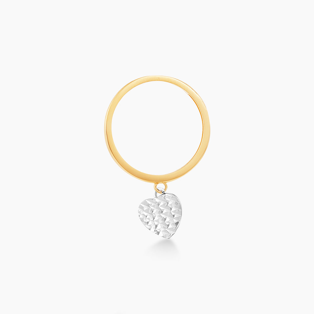 AMORE | Oro Italia 916 Yellow and White Gold Ring GR47050921(YW)-BI (22K Gold)