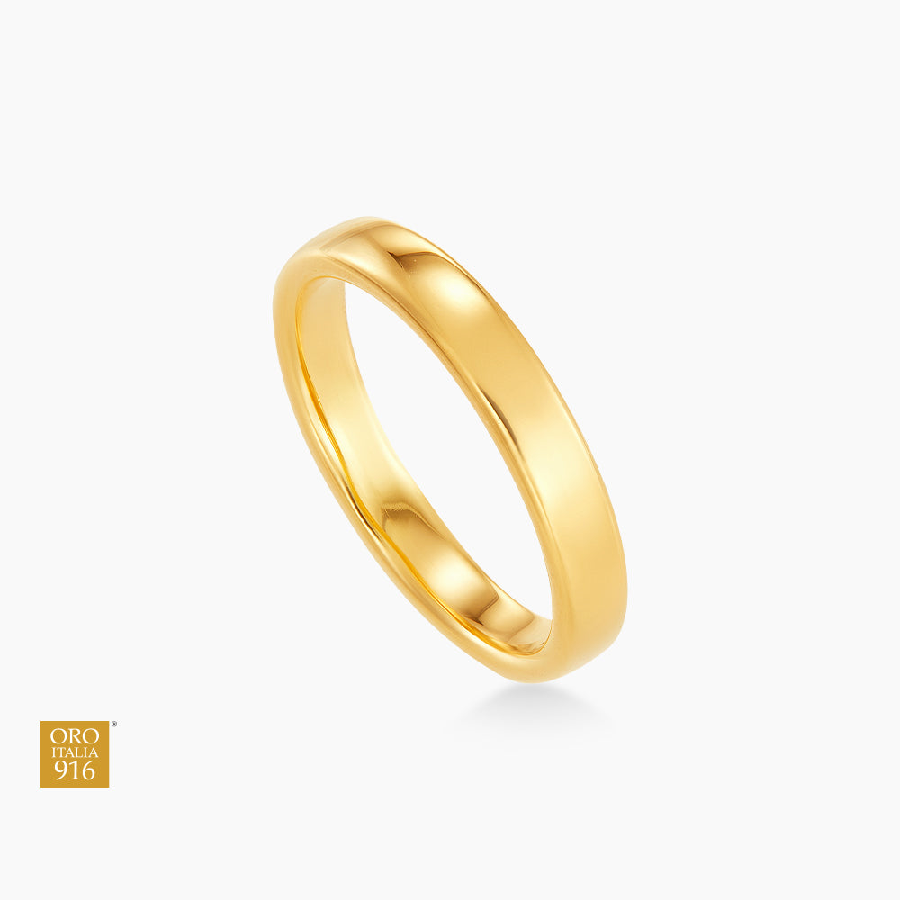 Oro Italia 916 Yellow Gold Ring GR47301121 (22K Gold)