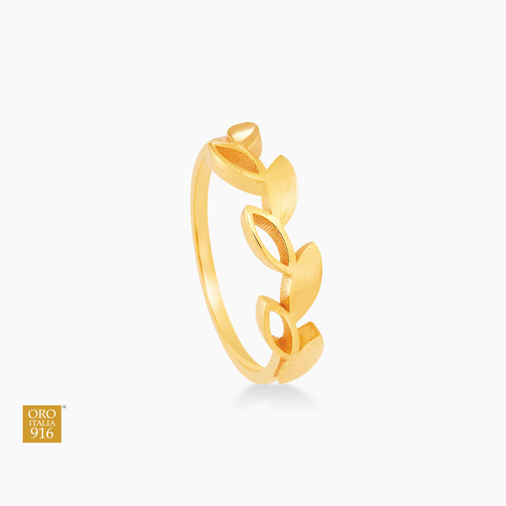 Oro Italia 916 Yellow Gold Ring GR50380623 (22K Gold)