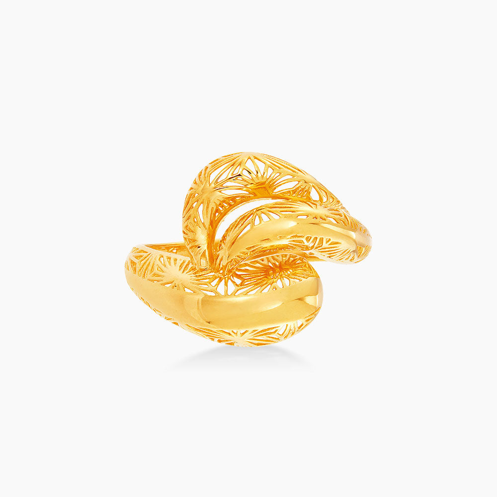 Oro Italia 916 Yellow Gold Ring GR50440623 (22K Gold)