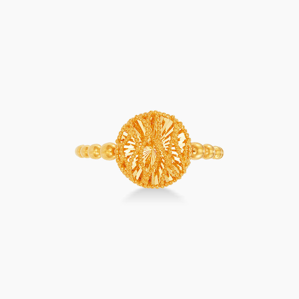 Oro Italia 916 Yellow Gold Ring GR50660723 (22K Gold)