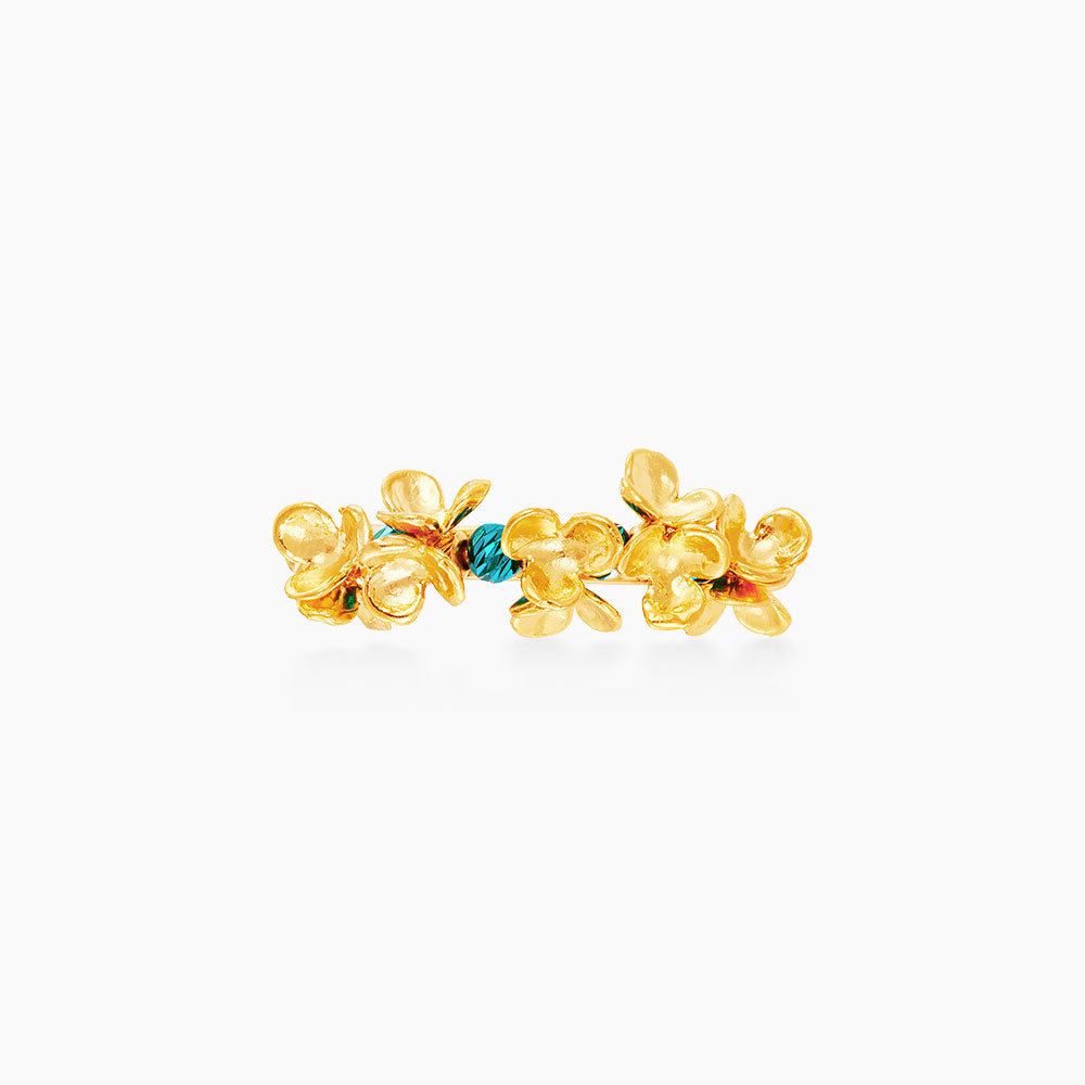 CLARA | Oro Italia 916 Yellow Gold GR51660823(BLU)-BI (22K Gold)