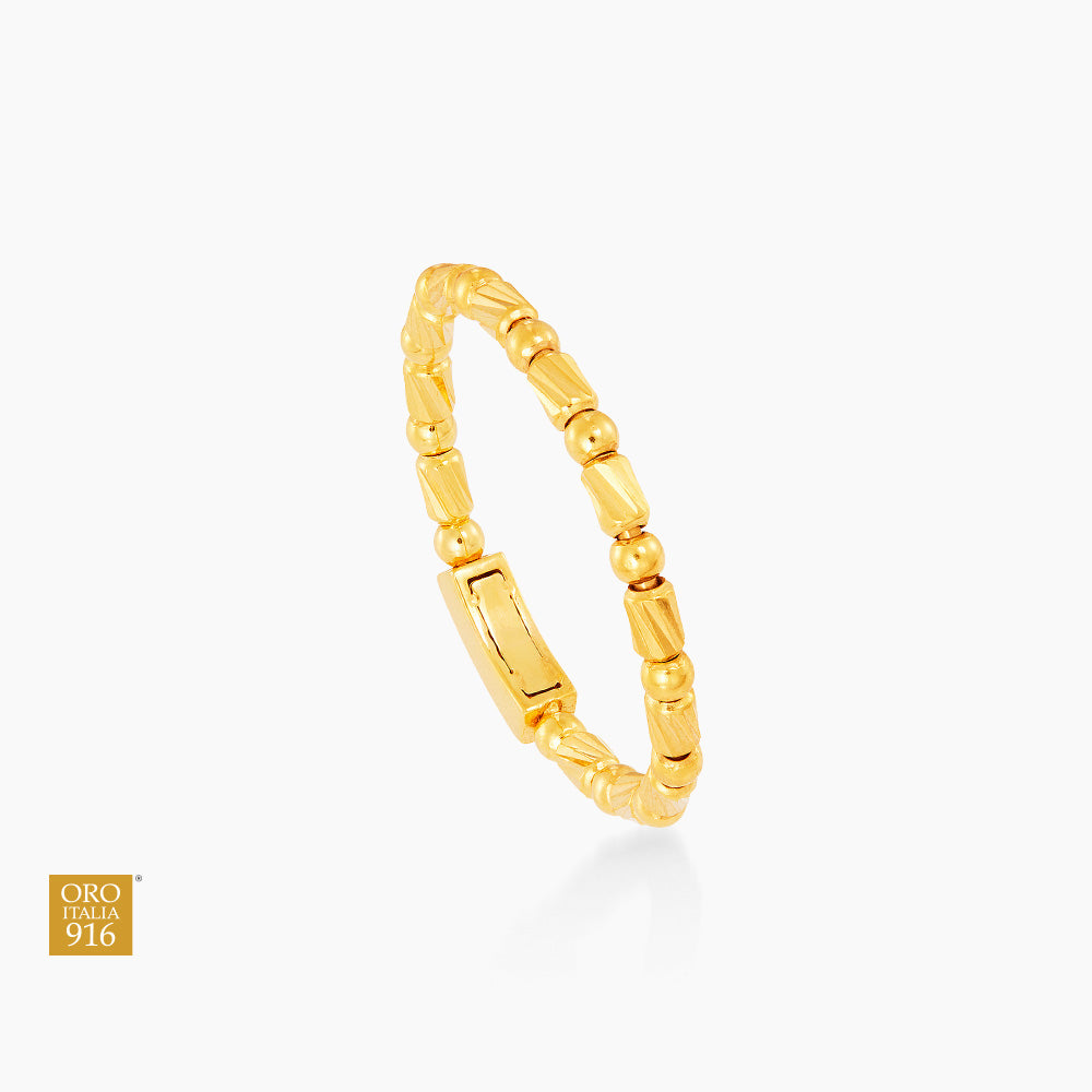 Oro Italia 916 Yellow Gold Ring GR52261023 (22K Gold)