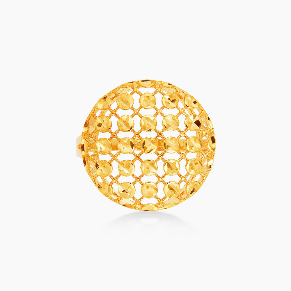 Oro Italia 916 Yellow Gold Ring GR52351023 (22K Gold)