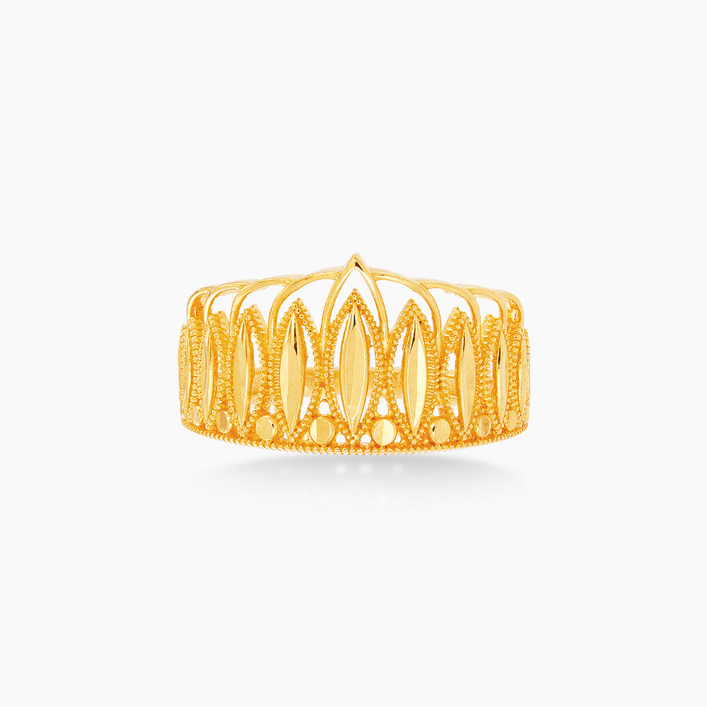 Oro Italia 916 Yellow Gold Ring GR52651023 (22K Gold)