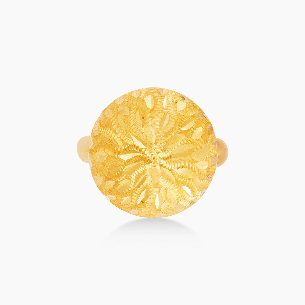 Oro Italia 916 Yellow Gold Ring GR52901023 (22K Gold)