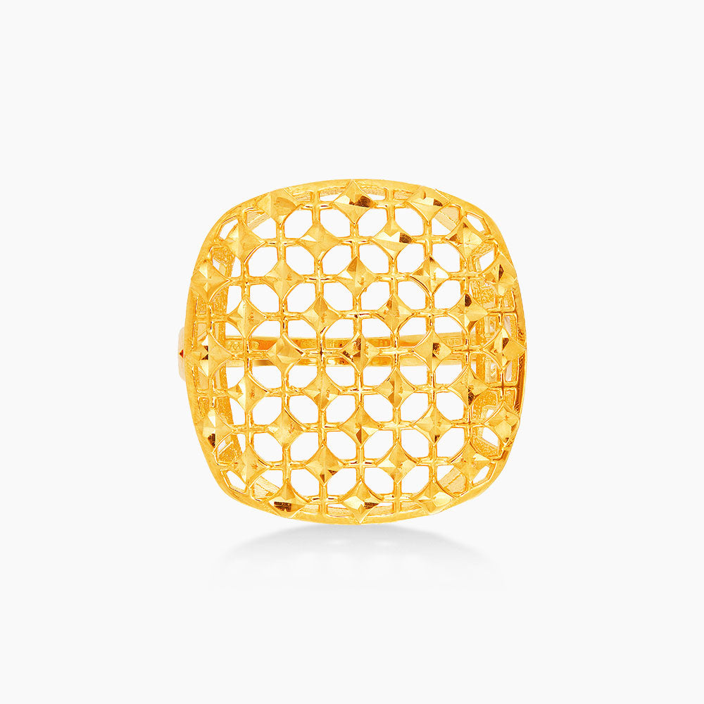 Oro Italia 916 Yellow Gold Ring GR53411223 (22K Gold)
