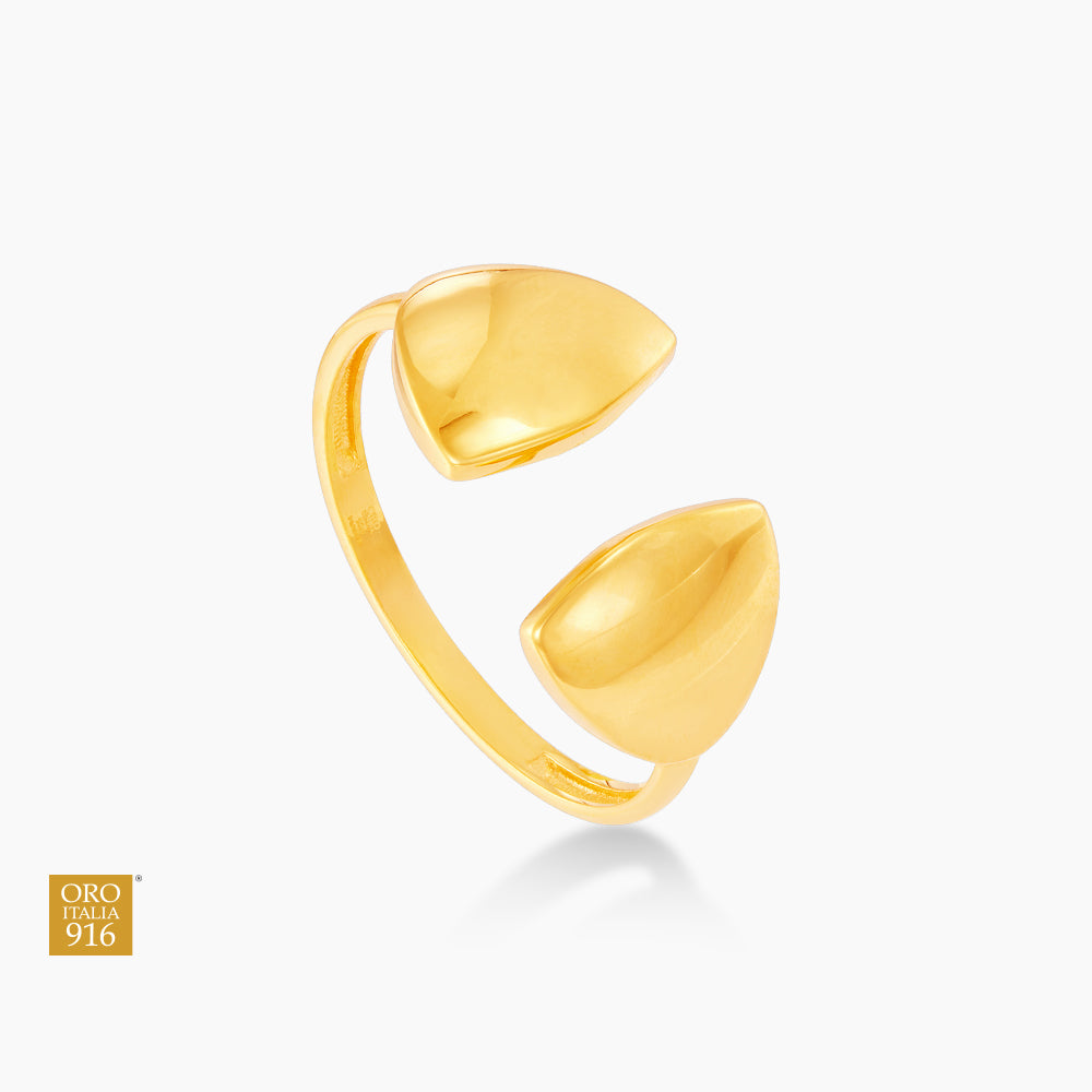 Oro Italia 916 Yellow Gold Ring GR56400924 (22K Gold)