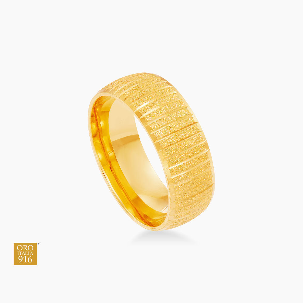 Oro Italia 916 Yellow Gold Ring GR56860924 (22K Gold)