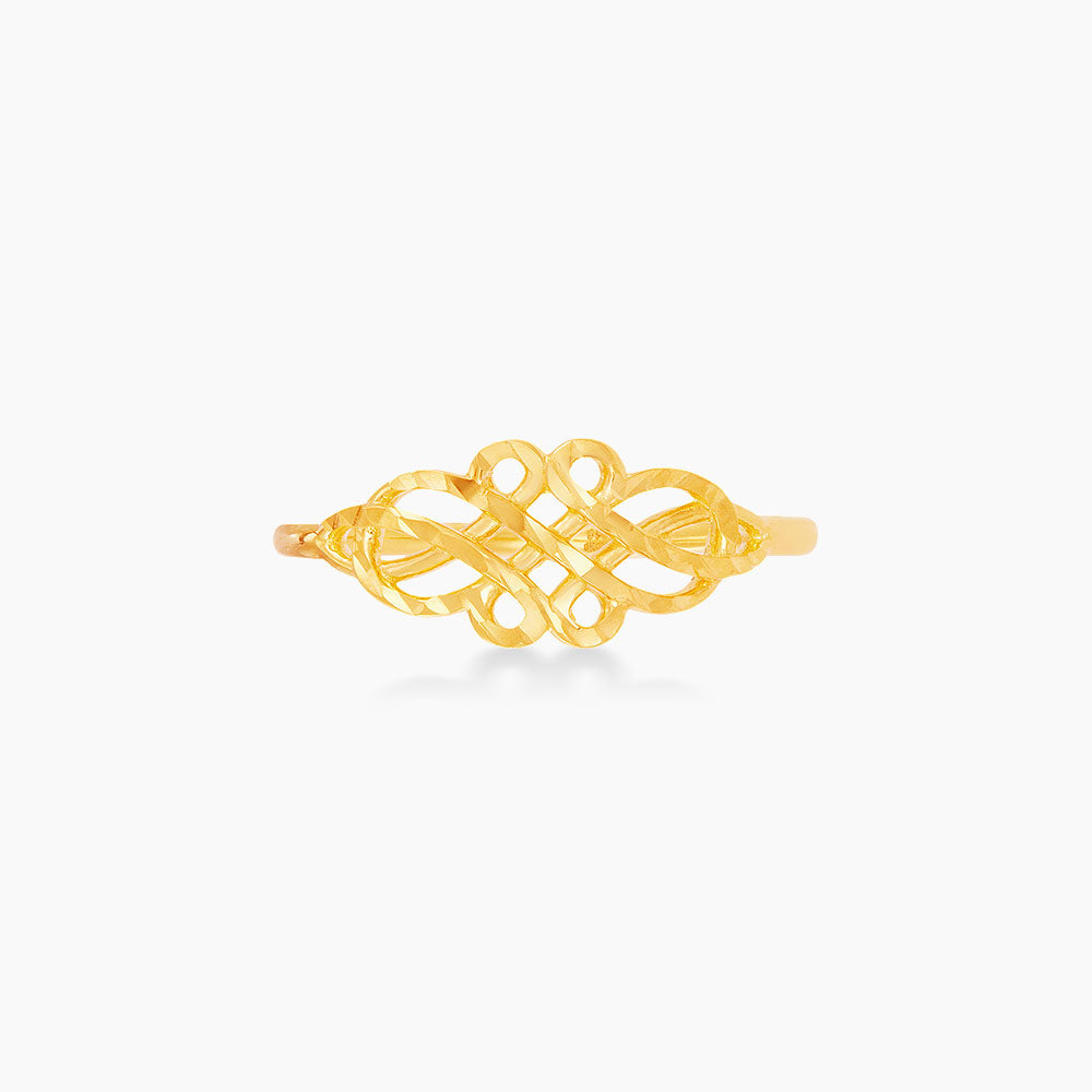 Oro Italia 916 Yellow Gold Ring GR57391024 (22K Gold)