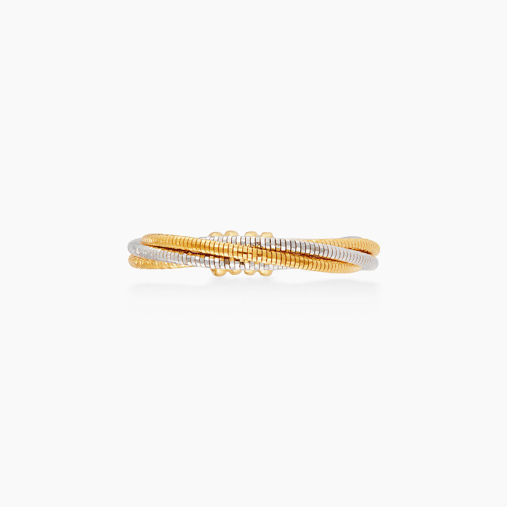 CAVO | Oro Italia 916 Yellow and White Gold Ring GR57440325(4YW)-BI (22K Gold)