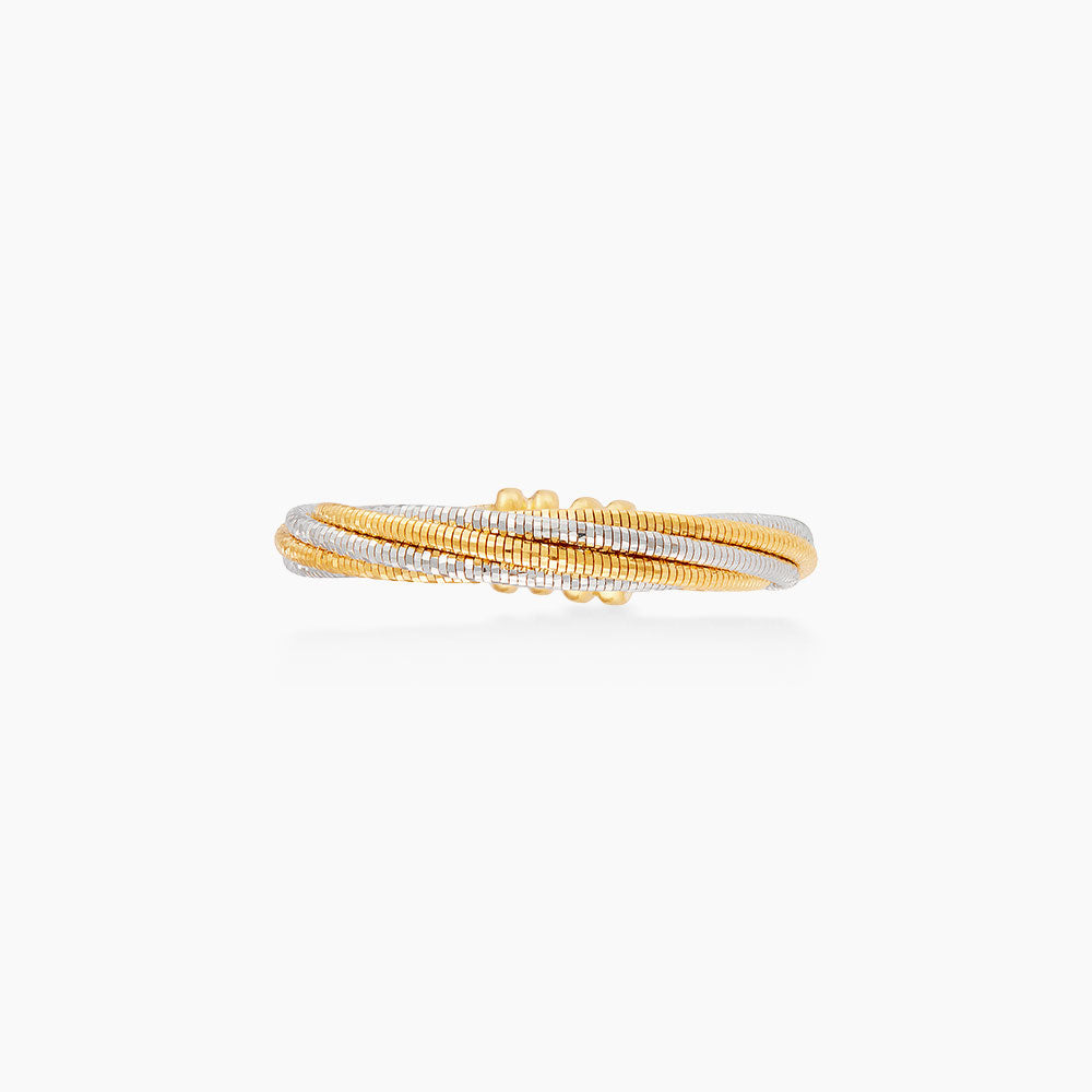 CAVO | Oro Italia 916 Yellow and White Gold Ring GR57440325(7YW)-BI (22K Gold)