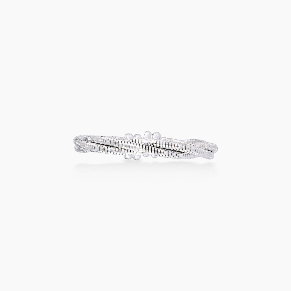 CAVO | Oro Italia 916 White Gold Ring GR57440425(3W)