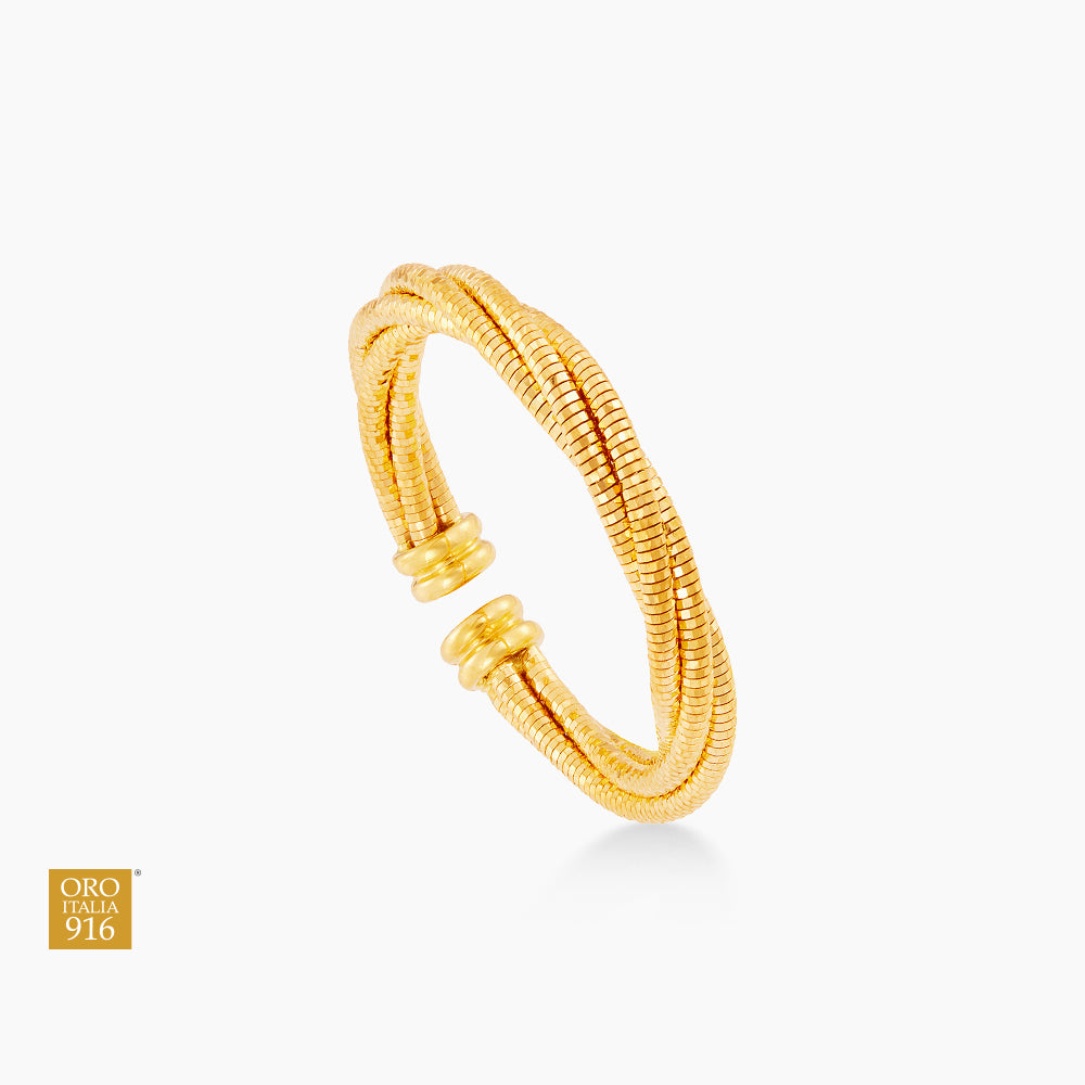CAVO | Oro Italia 916 Yellow Gold Ring GR57440525(4Y) (22K Gold)