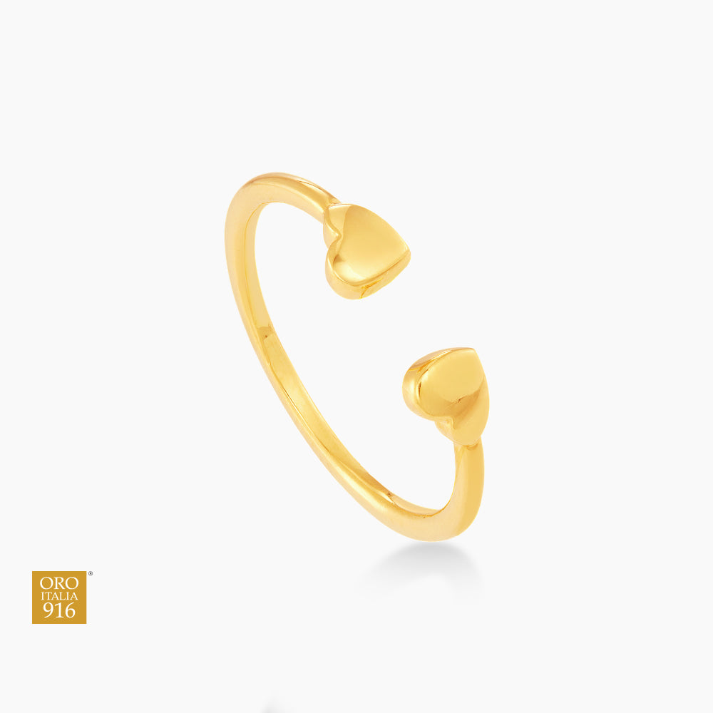 Oro Italia 916 Yellow Gold Ring GR58090125 (22K Gold)