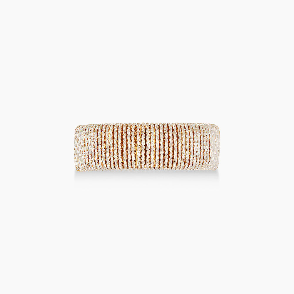 SICILIA | Oro Italia 916 Yellow and White Gold Ring GR60581025(WY)-BI (22K Gold)