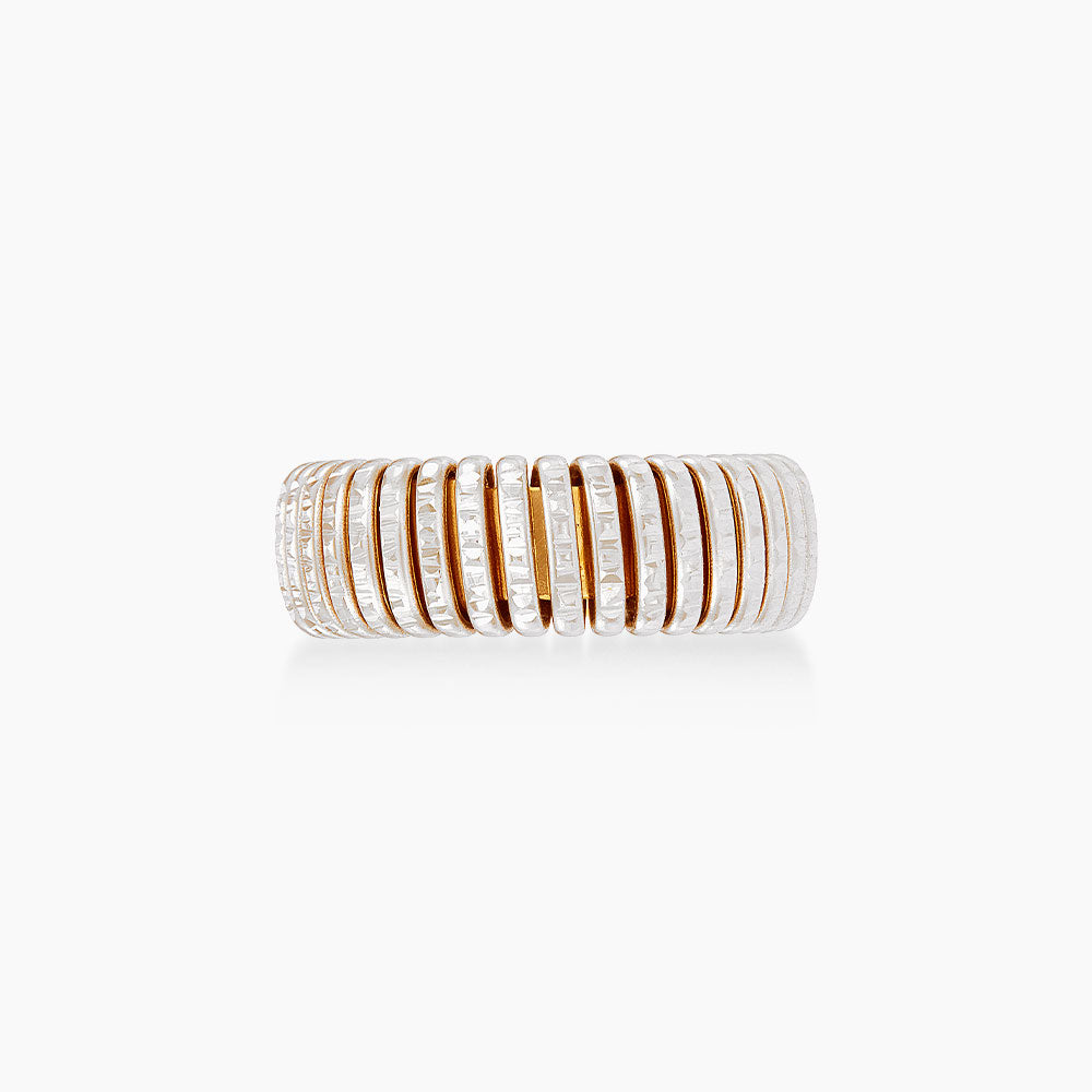 MILLI | Oro Italia 916 Yellow and White Gold Ring GR60741025(22YW)-BI (22K Gold)
