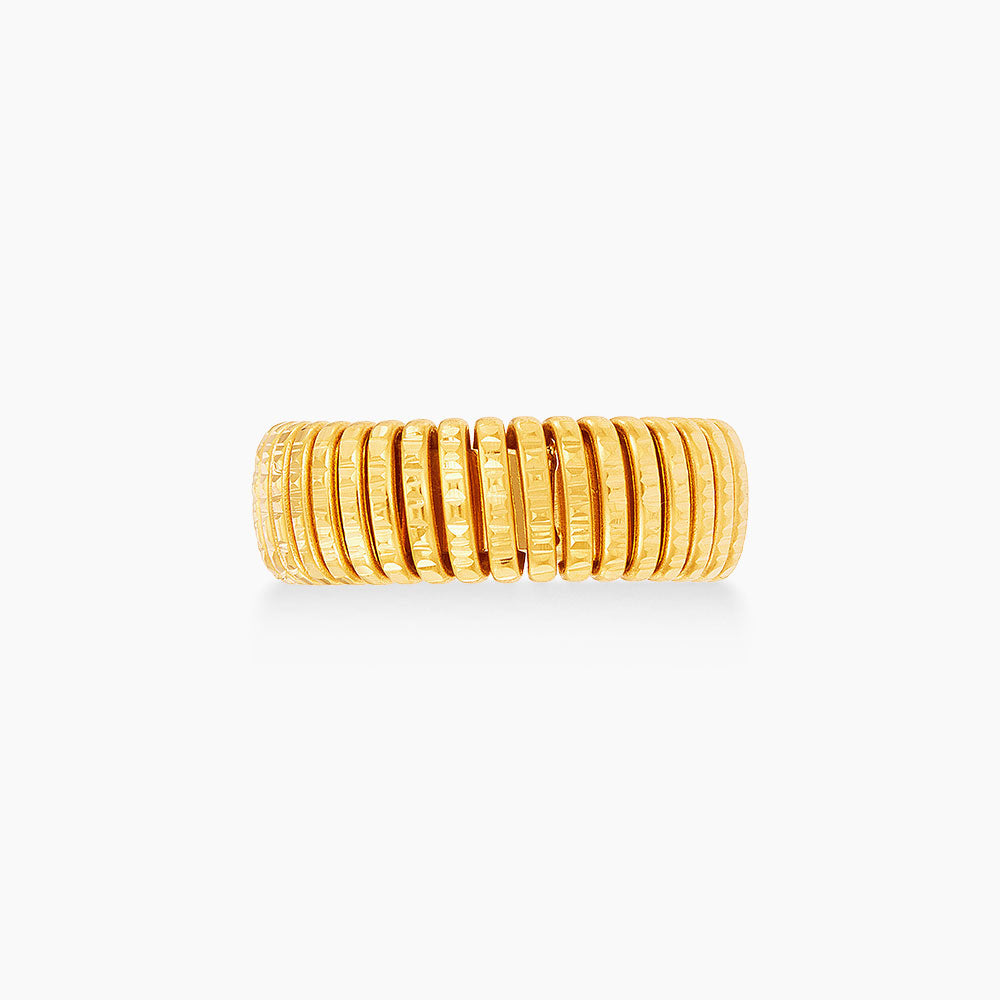 MILLI | Oro Italia 916 Yellow Gold Ring GR60741025(22Y) (22K Gold)