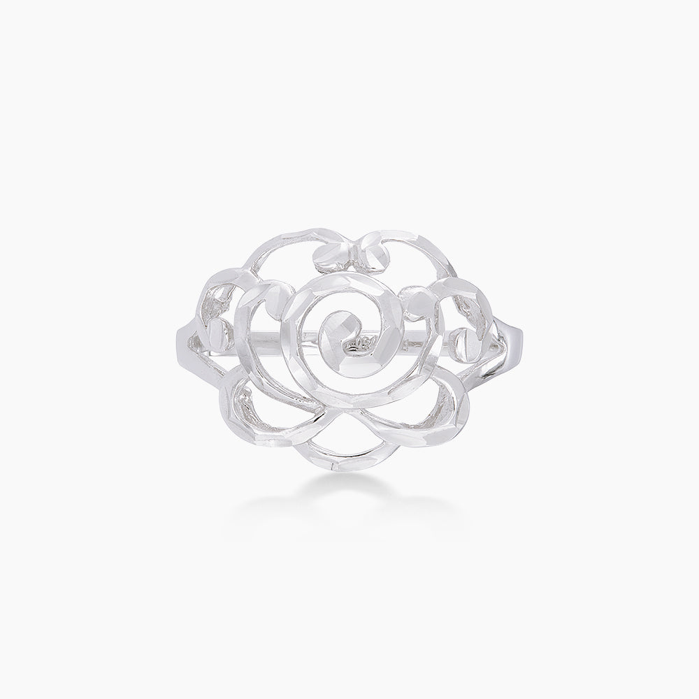 750/18K White Gold Ring GRT291