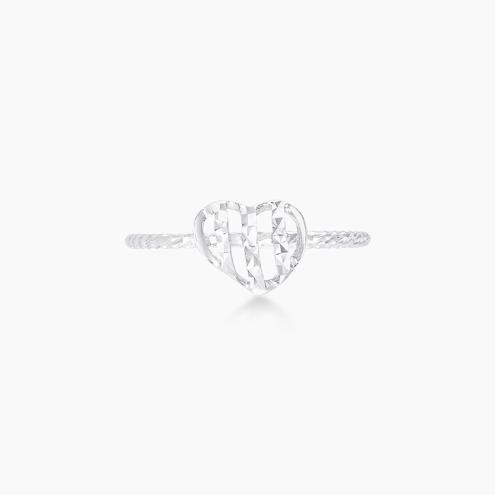 750/18K White Gold Ring GRT398
