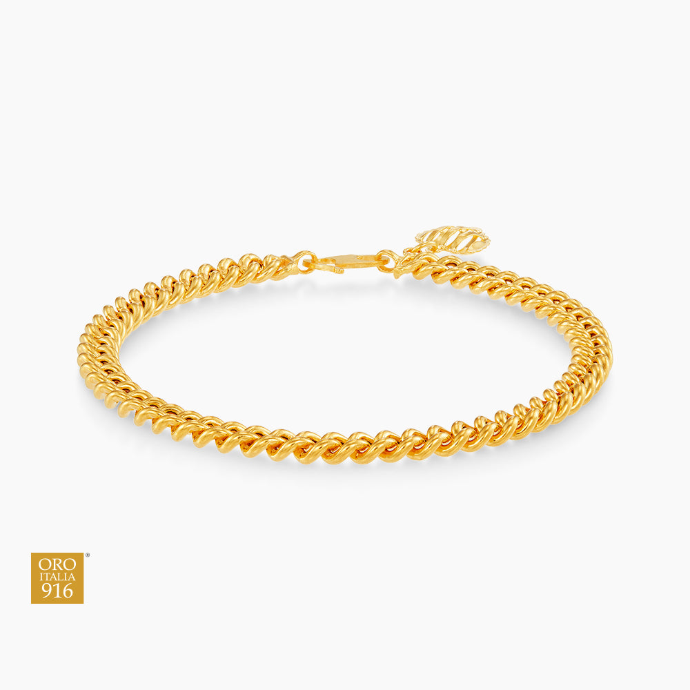 916/22K Yellow Gold Bracelet GW0111020(A)