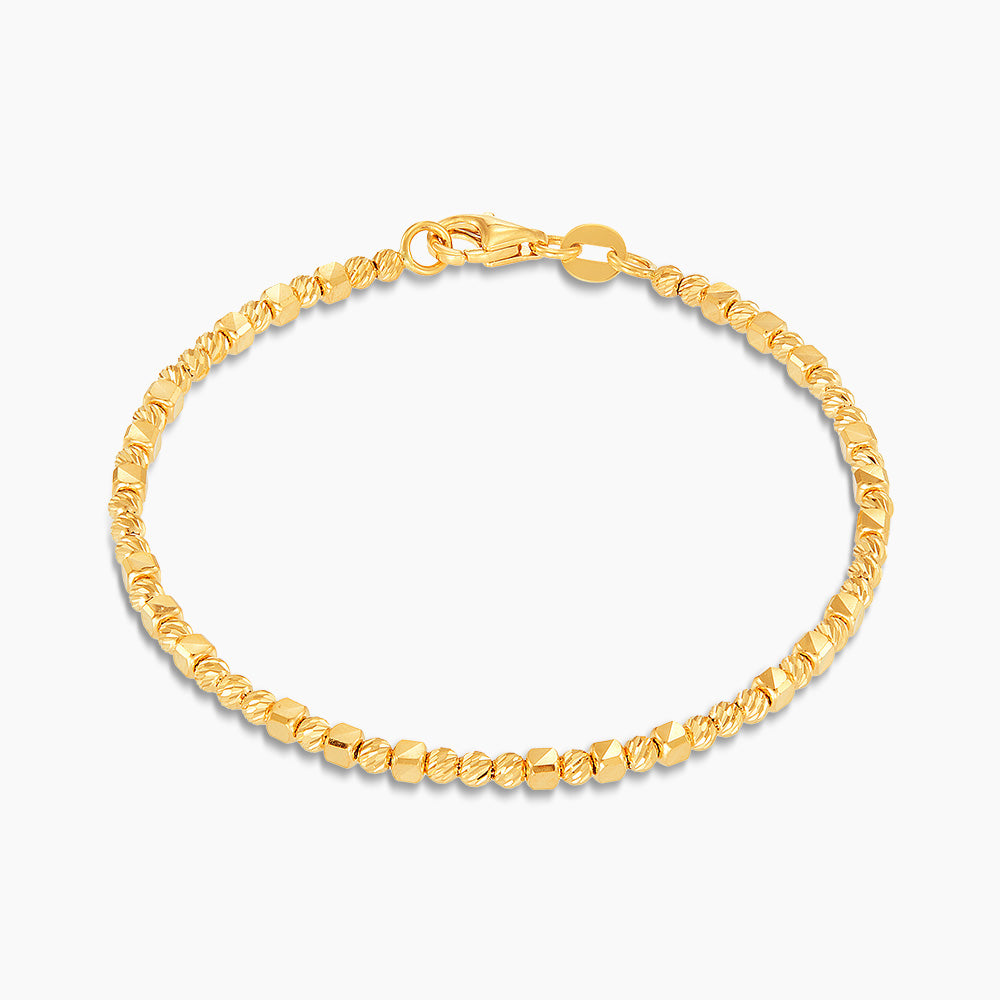 ZELIE | Oro Italia 916 Yellow Gold Bracelet GW3415 (22K Gold)