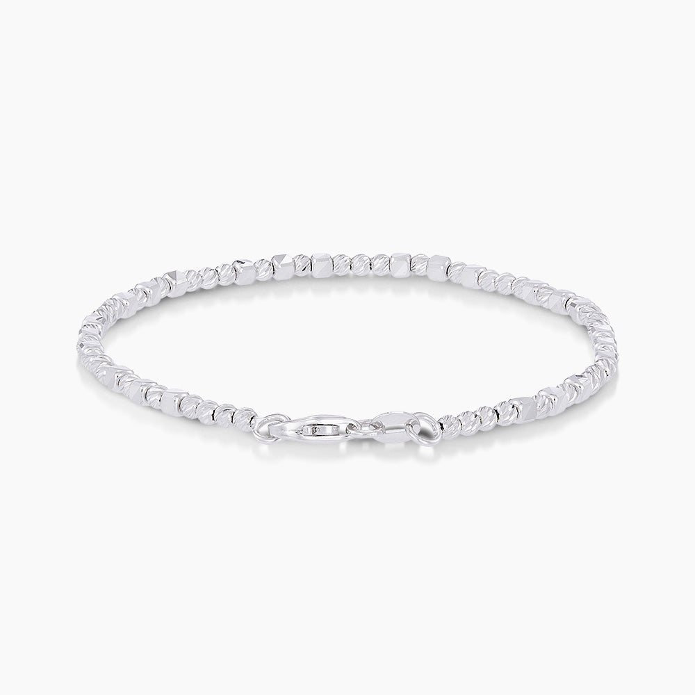 ZELIE | Oro Italia 916 White Gold Bracelet GW34150925(W) (22K Gold)
