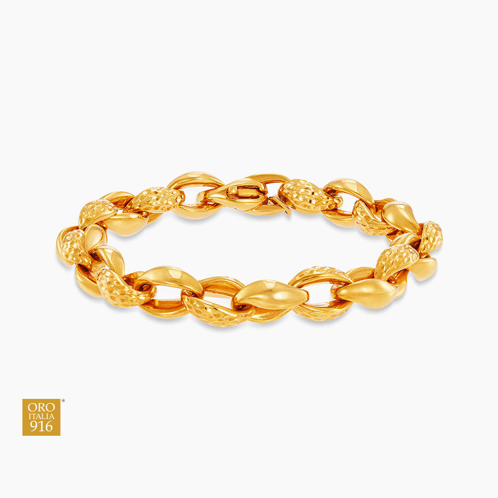 EMMA | Oro Italia 916 Yellow Gold Bracelet GW36260220 (22K Gold)