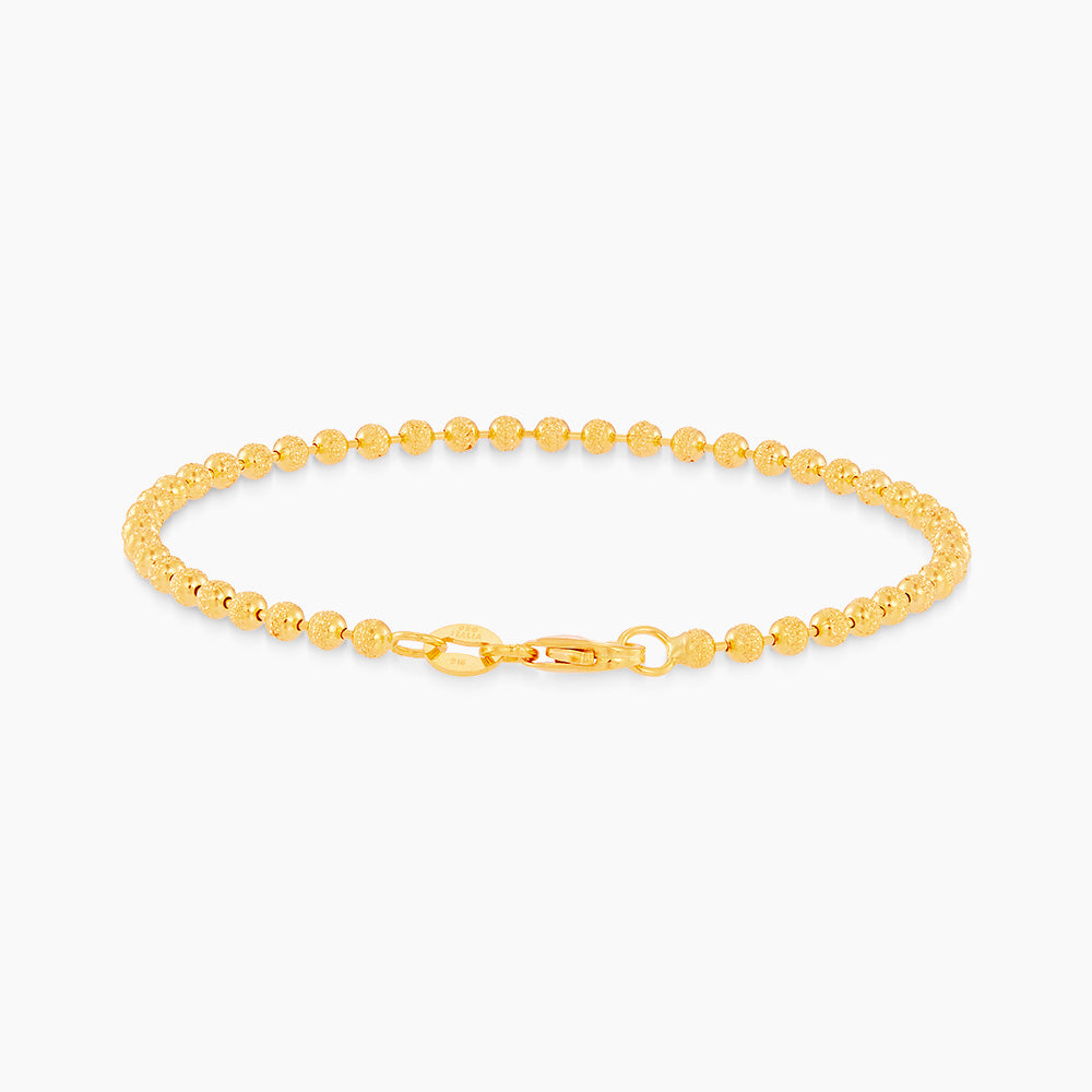 BEADS PLANET | Oro Italia 916 Yellow Gold Bracelet GW49830324(250) (22K Gold)