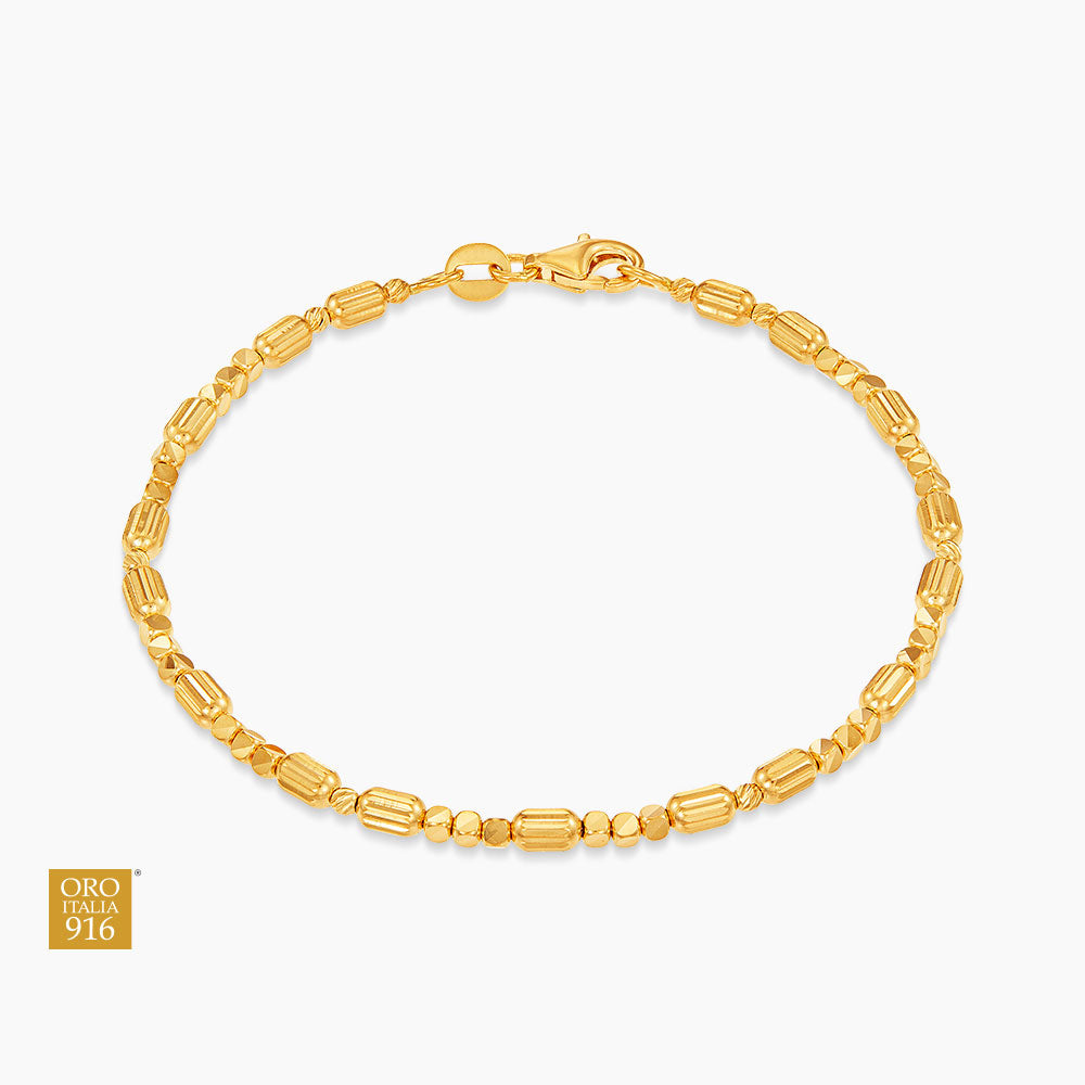 Oro Italia 916 Yellow Gold Bracelet GW51720724 (22K Gold)