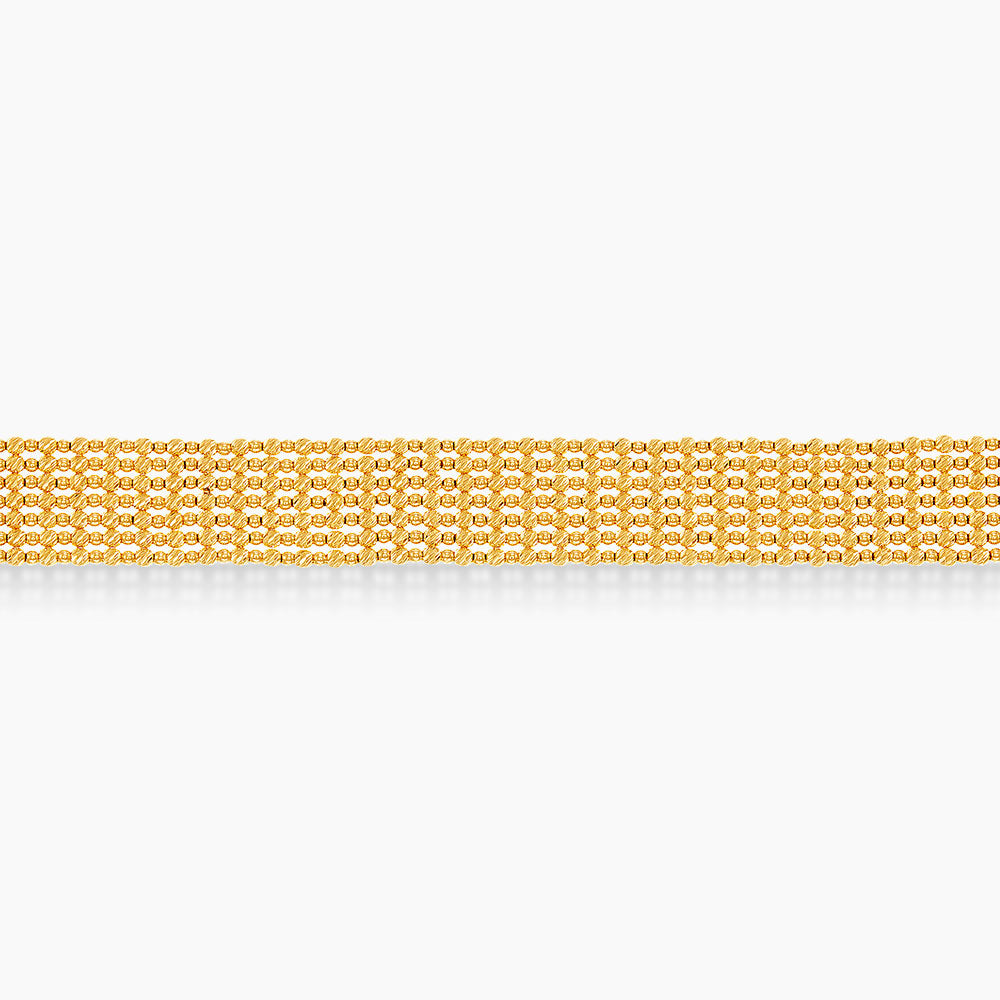 Oro Italia 916 Yellow Gold Bracelet GW54751125(Y) (22K Gold)