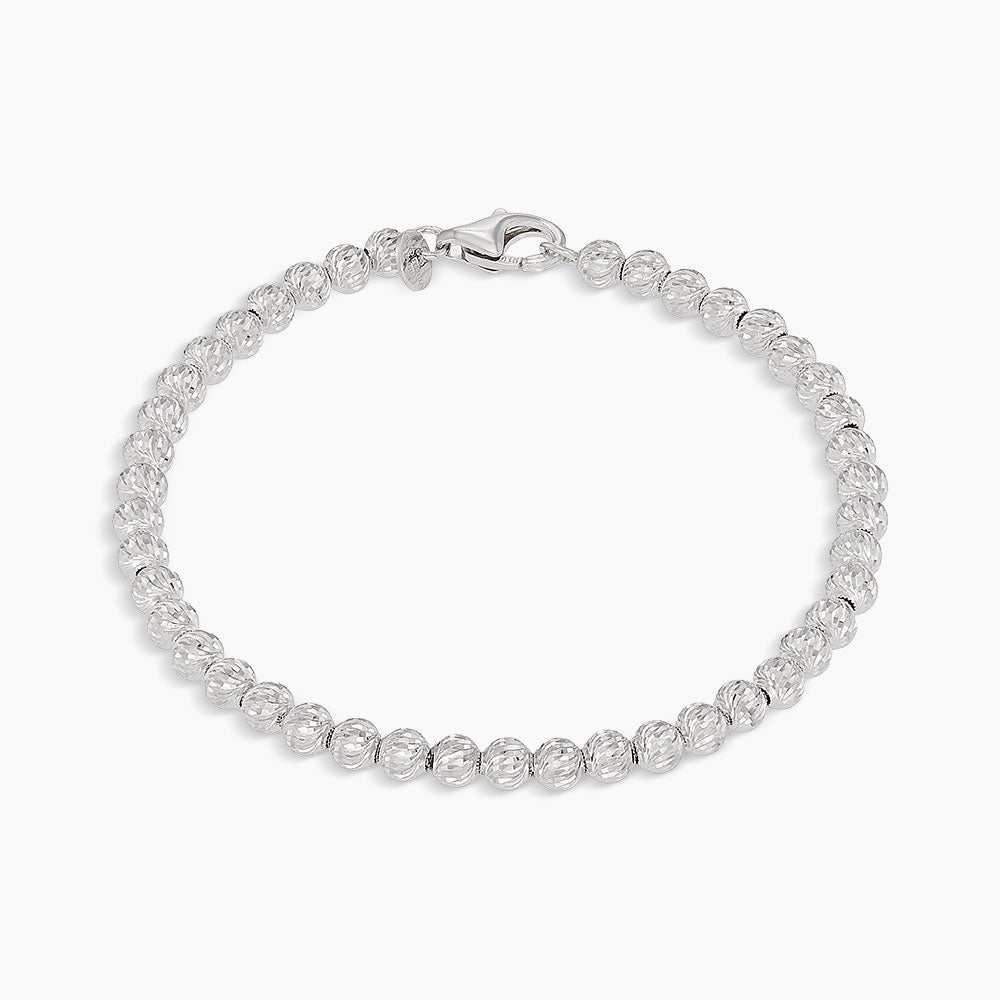 Oro Italia 916 White Gold Bracelet GW54821225(04W) (22K Gold)