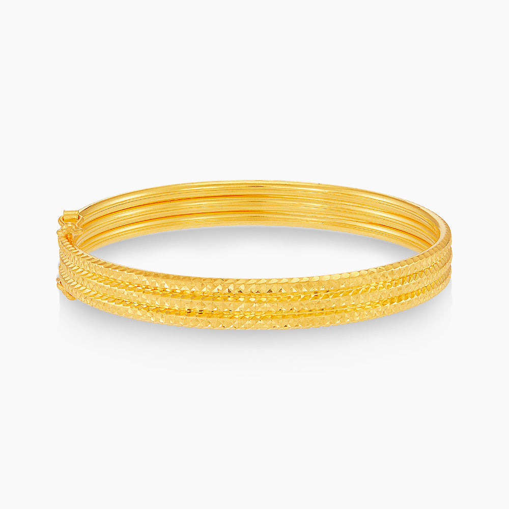 916/22K Yellow Gold Bangle 6600045Y