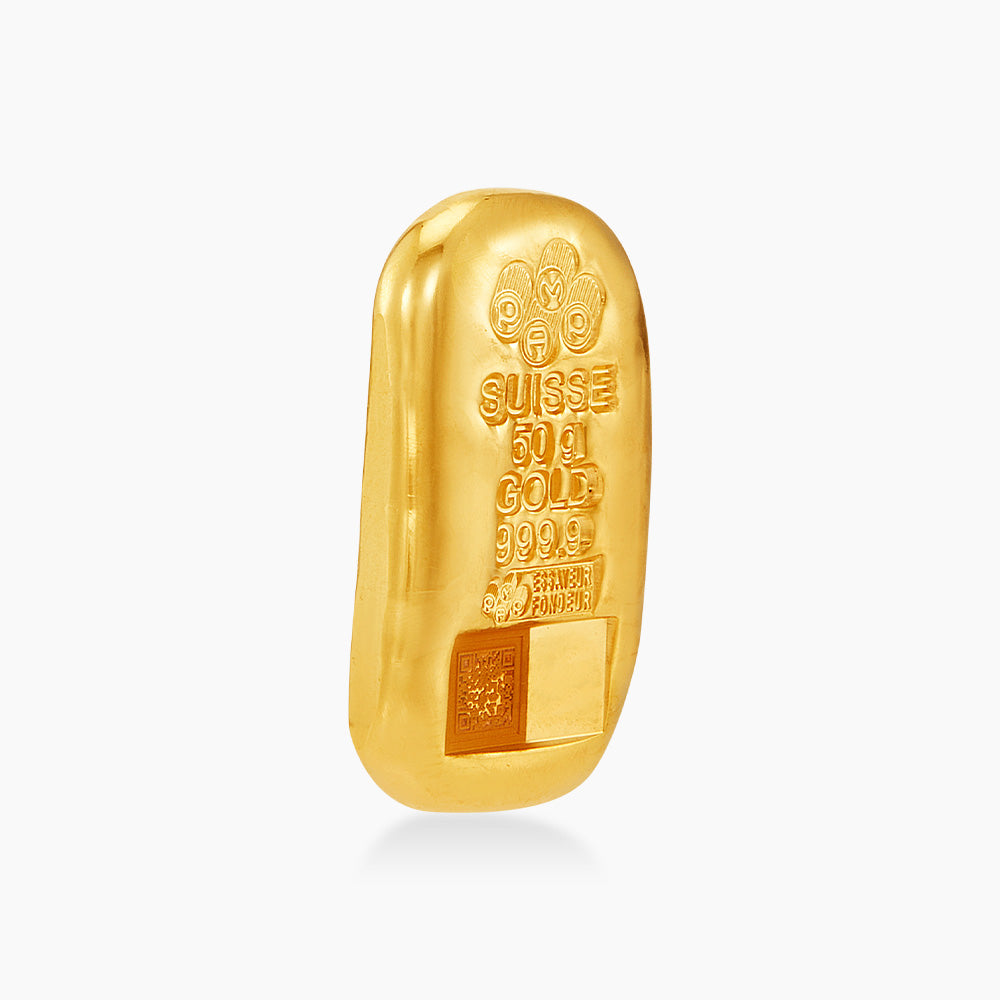 [Self-Pickup Only] HABIB 50g PAMP Suisse 999.9 Gold Cast Bar