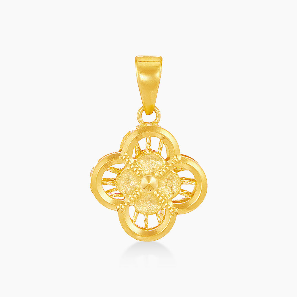 999/24K Yellow Gold Pendant 9400001Y
